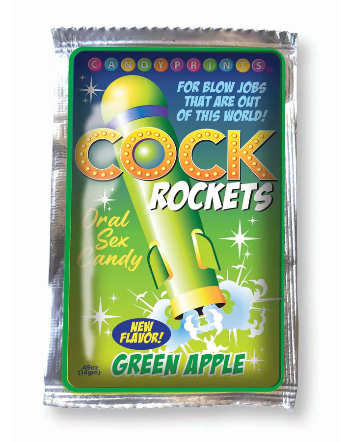 Cock Rockets Oral Sex Candy Green Apple