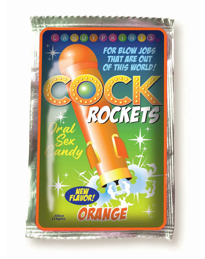 Cock Rockets Oral Sex Candy Orange
