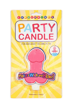 Super Fun Wish and Blow Penis Candle