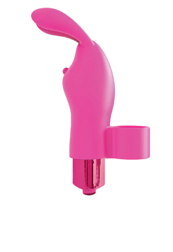 Flirt Finger Bunny Bullet Vibe Pink