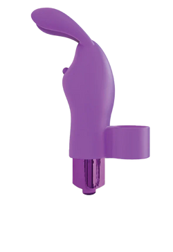 Flirt Finger Bunny Bullet Vibe Purple