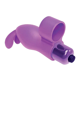 Flirt Finger Bunny Bullet Vibe Purple
