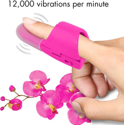 FUZU Vibrating Massager 3 Tips - Neon Pink