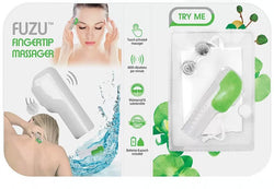 FUZU Vibrating Fingertip Massager - Neon Green