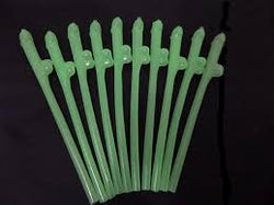 Glow in the Dark Penis Straws