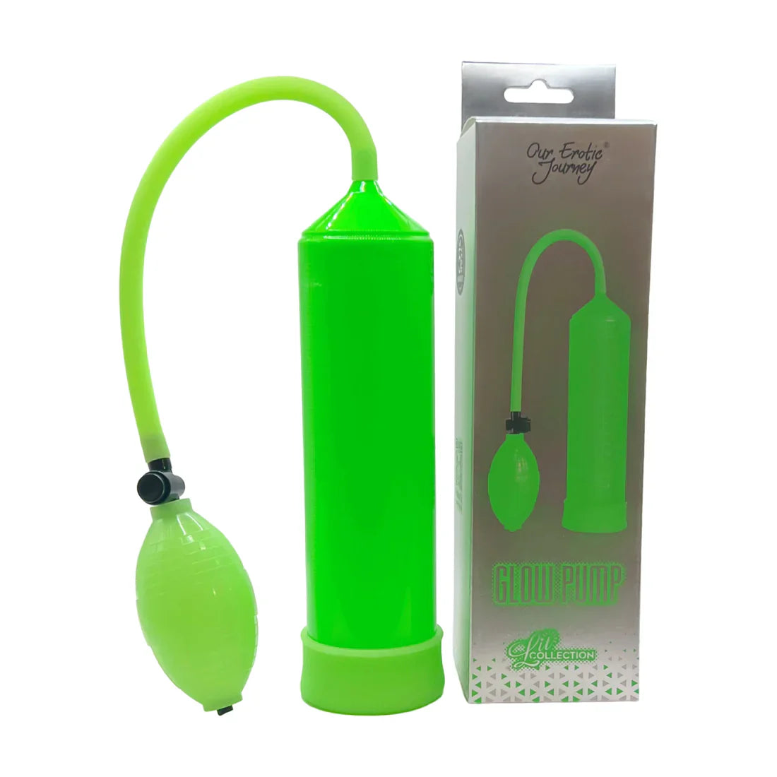 OEJ Lit Glow Penis Pump