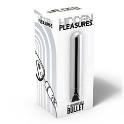 Hidden Pleasures Rechargeable Bullet Silver