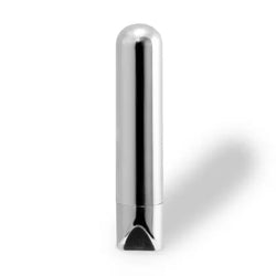 Hidden Pleasures Rechargeable Bullet Silver
