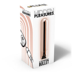 Hidden Pleasures Rechargeable Bullet Rose Gold