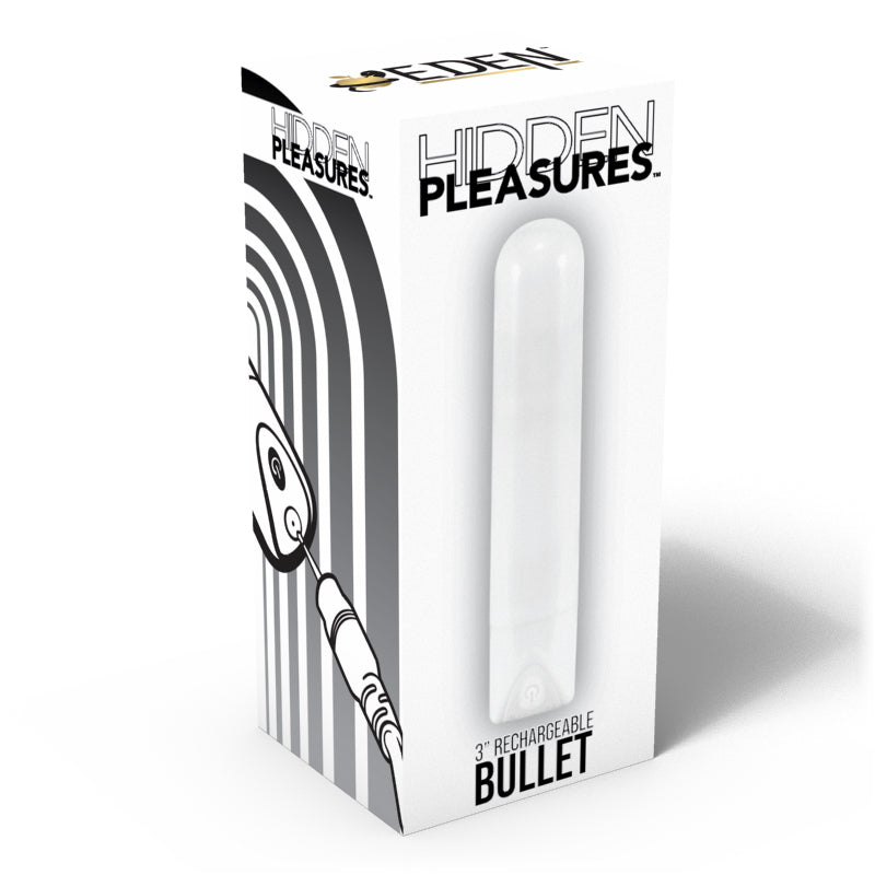 Hidden Pleasures Rechargeable Bullet White