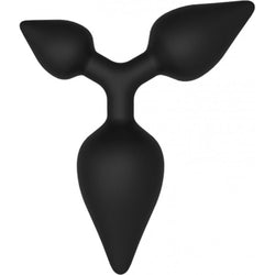 Wet Dreams Triple Play Butt Plug Black