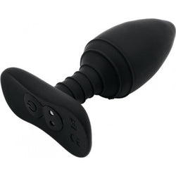 Bliss Turbo Tush Vibrating Butt Plug Black