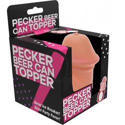 Pecker Beer Can Topper Novelty