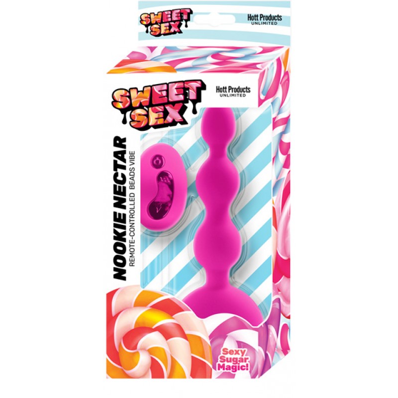 Sweet Sex Nookie Nectar Bead Vibe with Remote