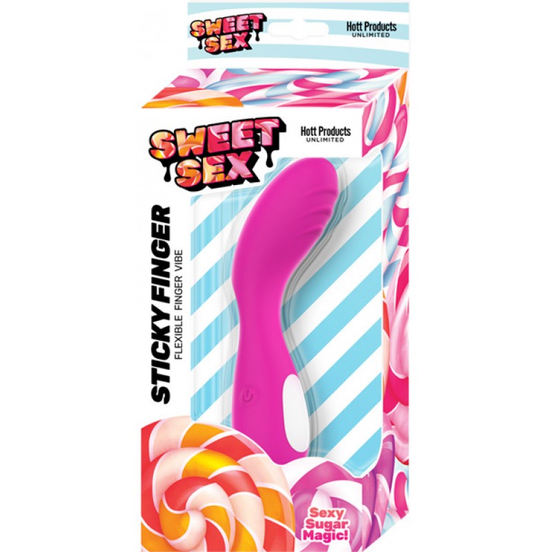 Sweet Sex Sticky Finger G-Spot Vibe Magenta