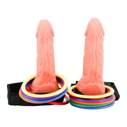 Strap-On Dick Head Ring Toss Game