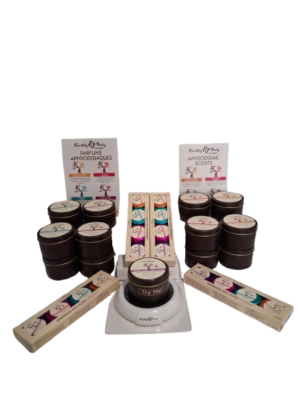 Earthly Body at Night Bath Fizz & Massage Candle Prepack
