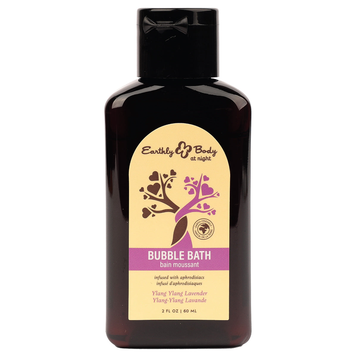 Earthly Body at Night Bubble Bath (Ylang Ylang Lavender) 2 oz