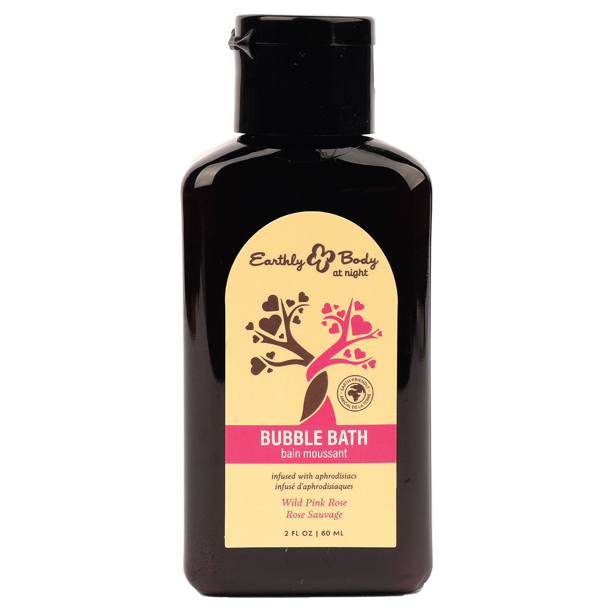 Earthly Body at Night Bubble Bath (Wild Pink Rose) 2 oz