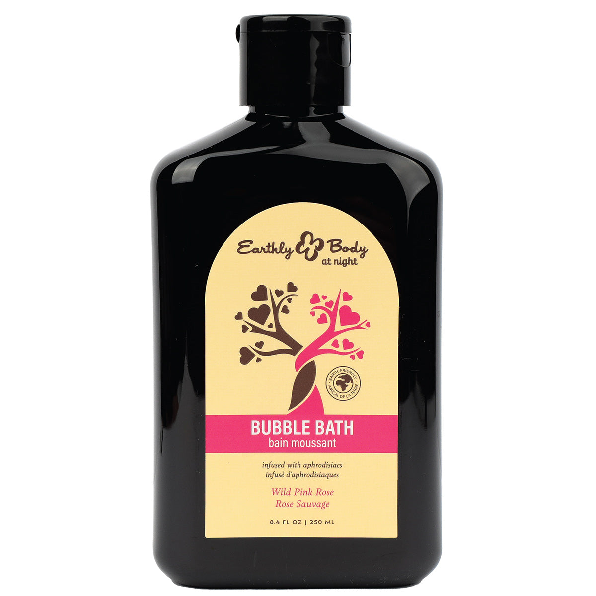 Earthly Body at Night Bubble Bath (Wild Pink Rose) 8.4 oz