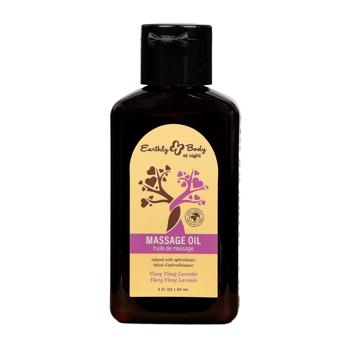 Earthly Body at Night Massage Oil (Ylang Ylang Lavender) 2 oz