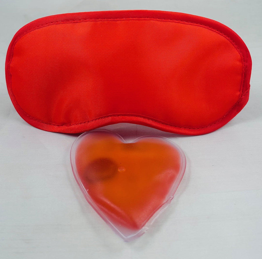 Red Heart Massager with Mask