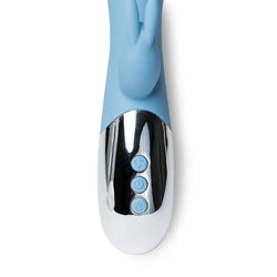 Hoppy Endings Heating Vibrator Blue
