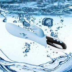 Hoppy Endings Heating Vibrator Blue