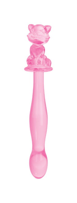 Glass Menagerie Kitty Dildo Pink 7"