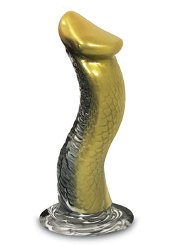 Alien Nation Venomus Serpent Dildo Gold 9"