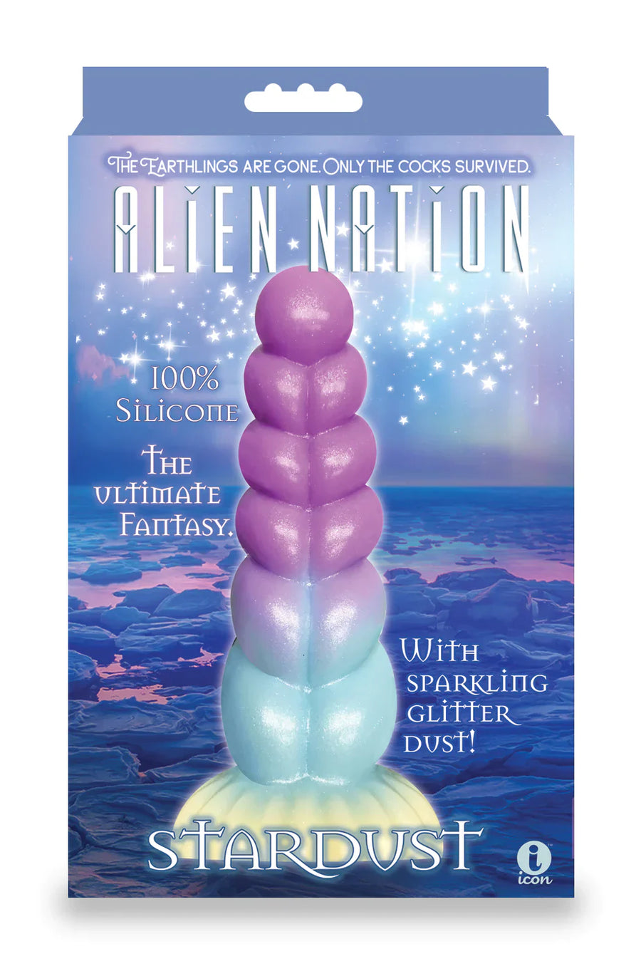 Alien Nation Stardust Unicorn Dildo 8.3"