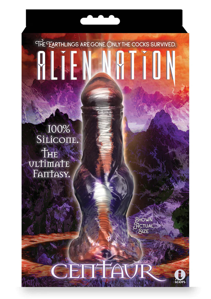Alien Nation Centaur Creature Dildo Copper 9"