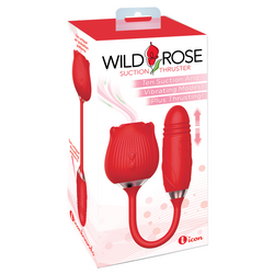 Wild Rose Suction & Thrusting Vibrator