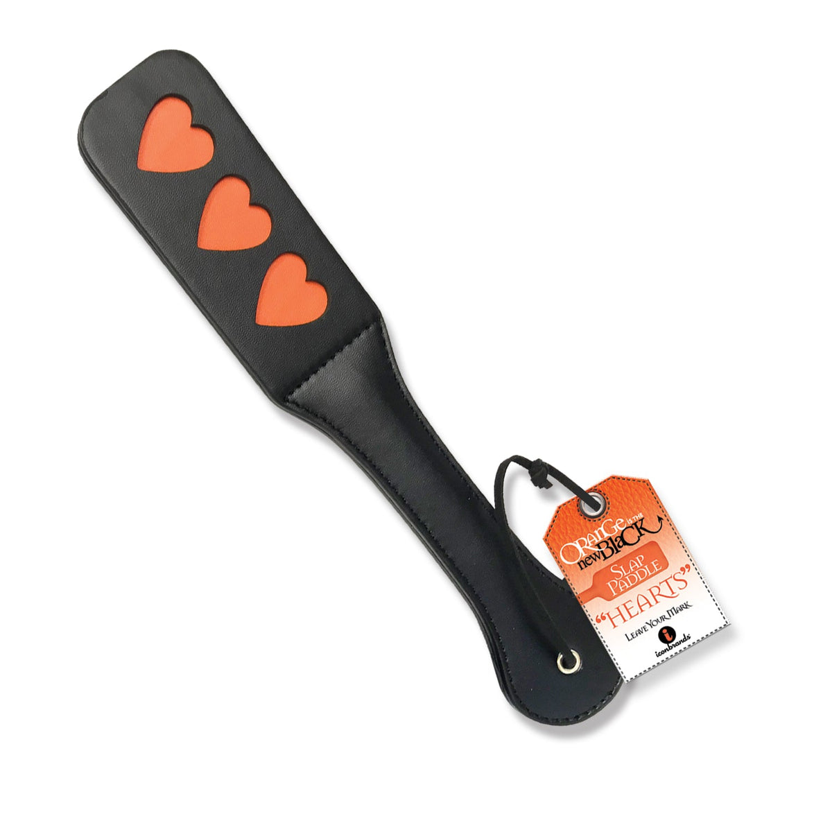 OITNB Hearts Slap Paddle Leatherette