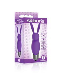 Silibuns Silicone Bunny Bullet Vibe Purple