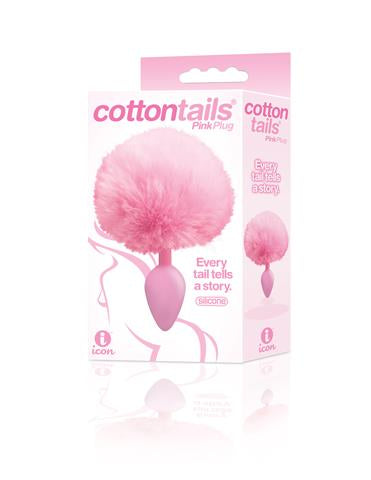 Cottontails Bunny Tail Butt Plug Pink