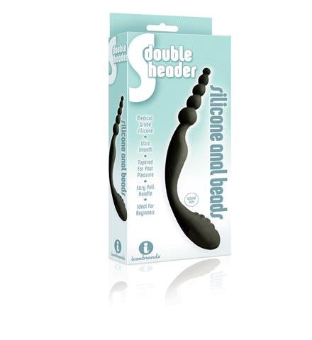 S-Double Header Dual-End Silicone Anal Beads