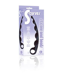 S-Curves Curved Silicone Anal Beads