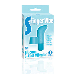 S-Finger G-Spot Silicone Vibe Blue