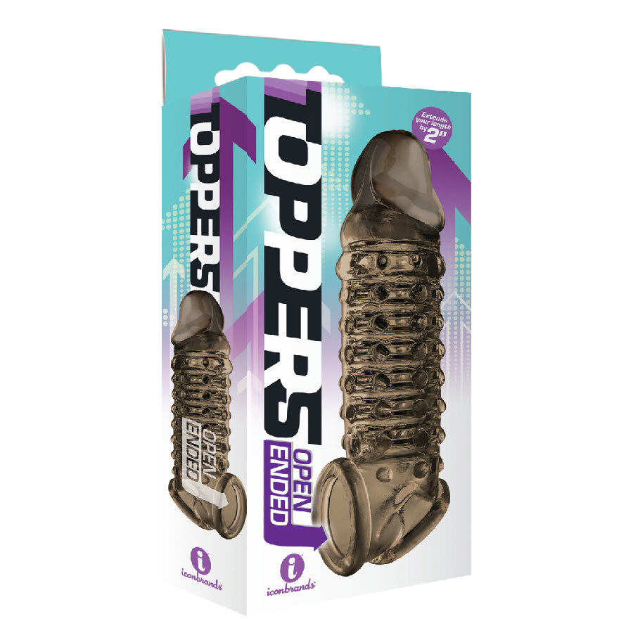Toppers Penis Extender Cock Sheath Smoky