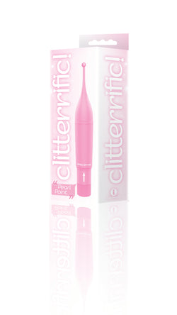 Clitterific Pearl Point Clit Stimulator Pink