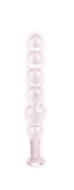 Glass Thins Elliptical Glass Plug Clear