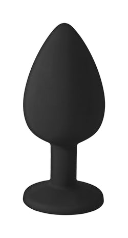 Booty Calls Silicone Butt Plug Black "Bad Girl"