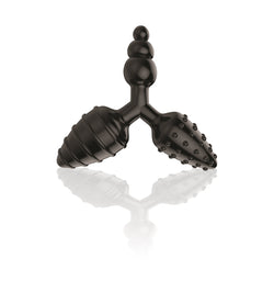 Triad 3 Way Butt Plug Textured Unique