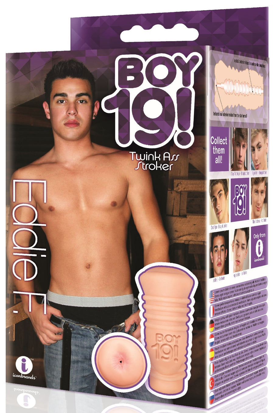 Boy 19! Eddie F. Anal Masturbator