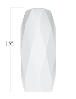 GeoStroker One Diamond-Plate Masturbator White