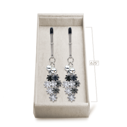 Couture Clips Silver Falls Leaf Clamps