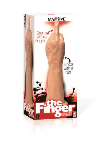 The Finger Fisting Trainer Dildo 14.5"