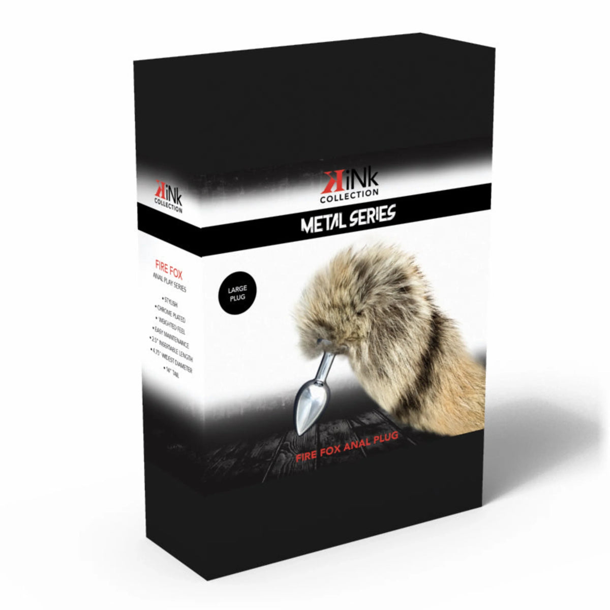 Kink Fox Tail Butt Plug Large
