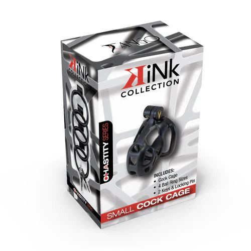 Kink Chastity Cock Cage Small Black